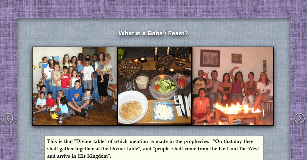 Heart to Heart 706. What is a Bahá’í Feast?